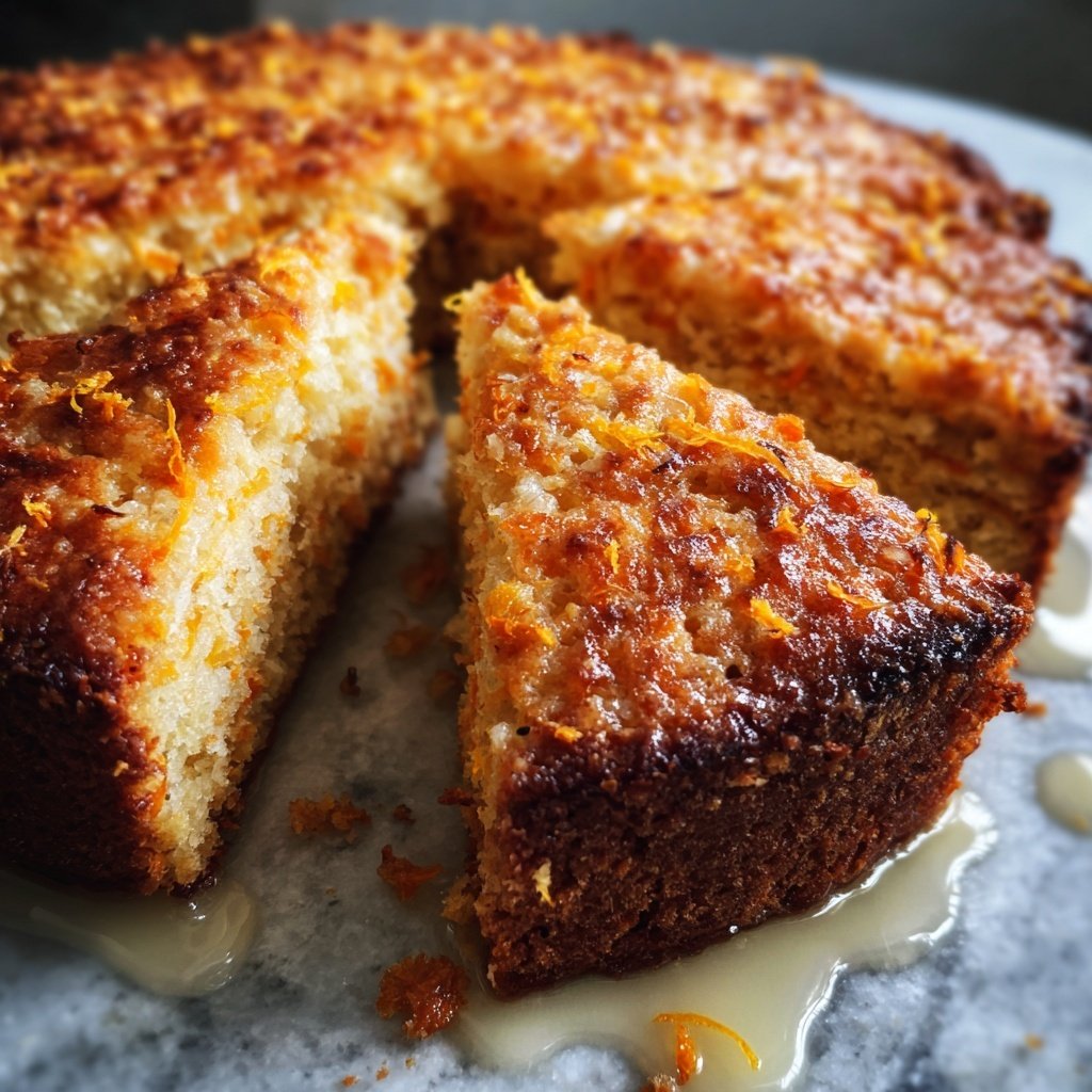 Karottenkuchen Mit Orangenabrieb