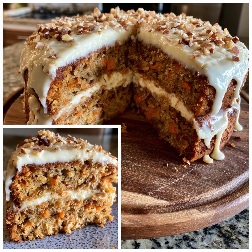 Karottenkuchen Mit Mandeln