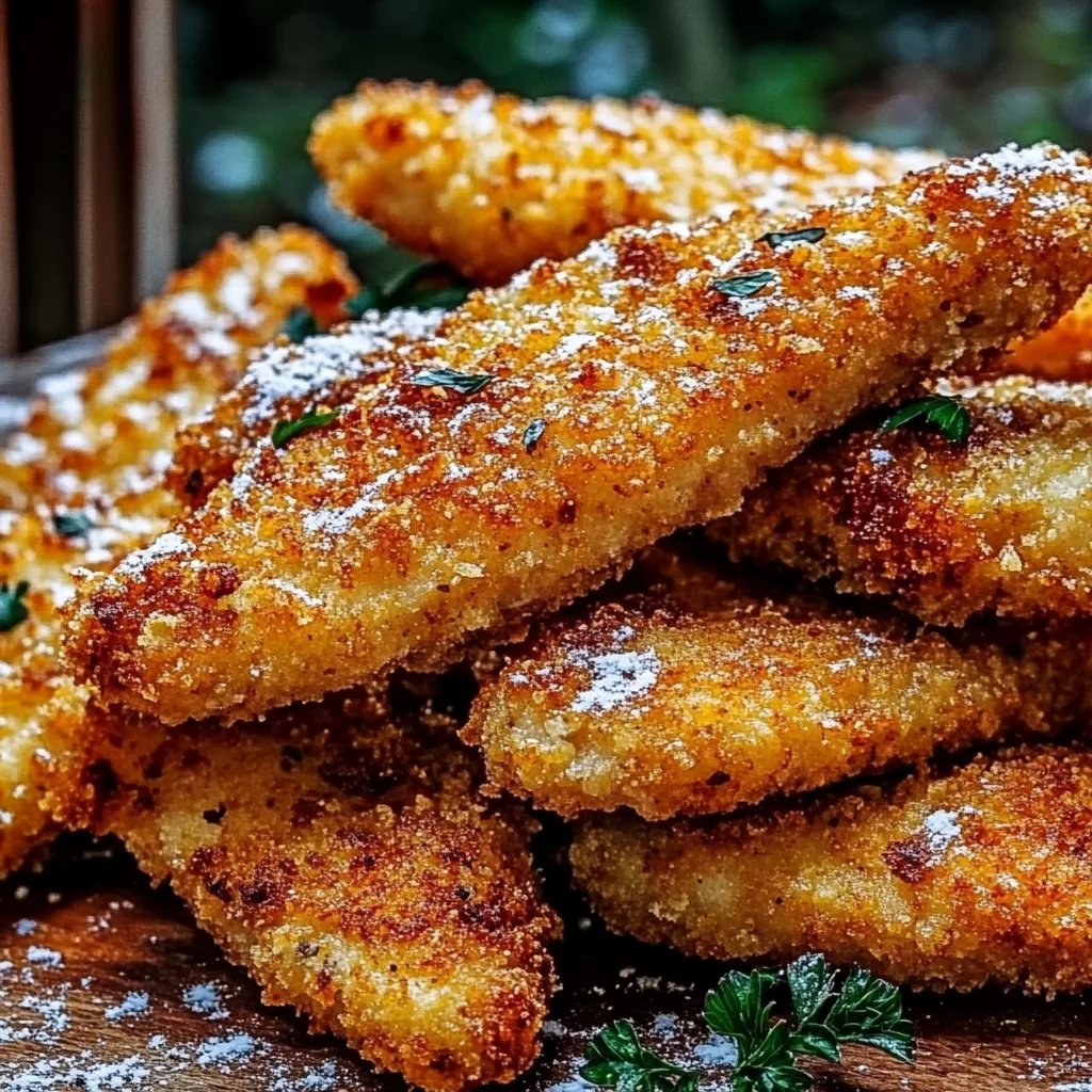 Knuspriges hausgemachtes Brathähnchen