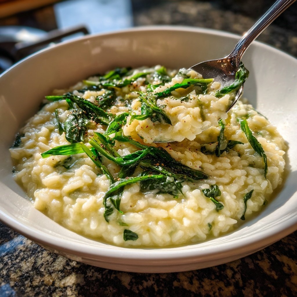 Bärlauch Risotto