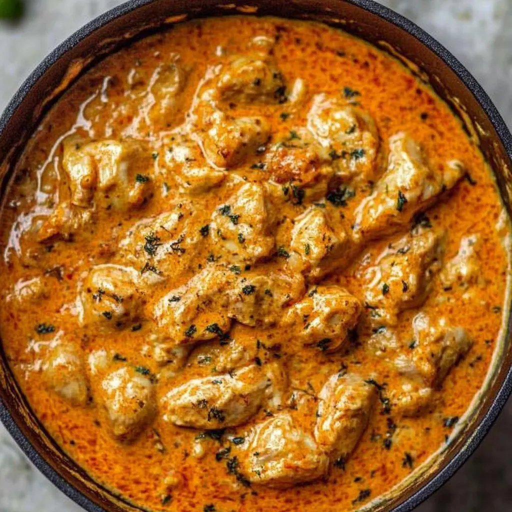 Hausgemachtes Butterhuhn