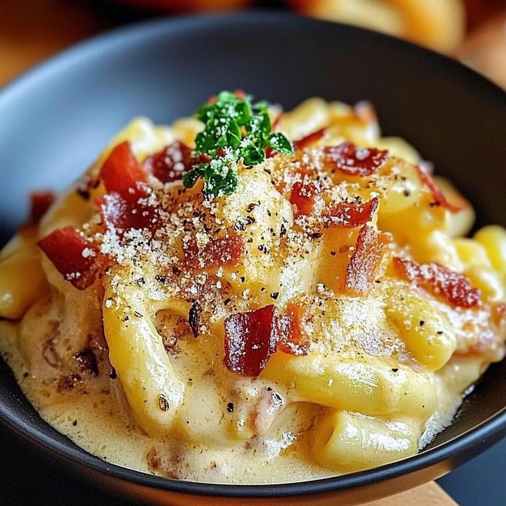 Carbonara Kartoffelauflauf