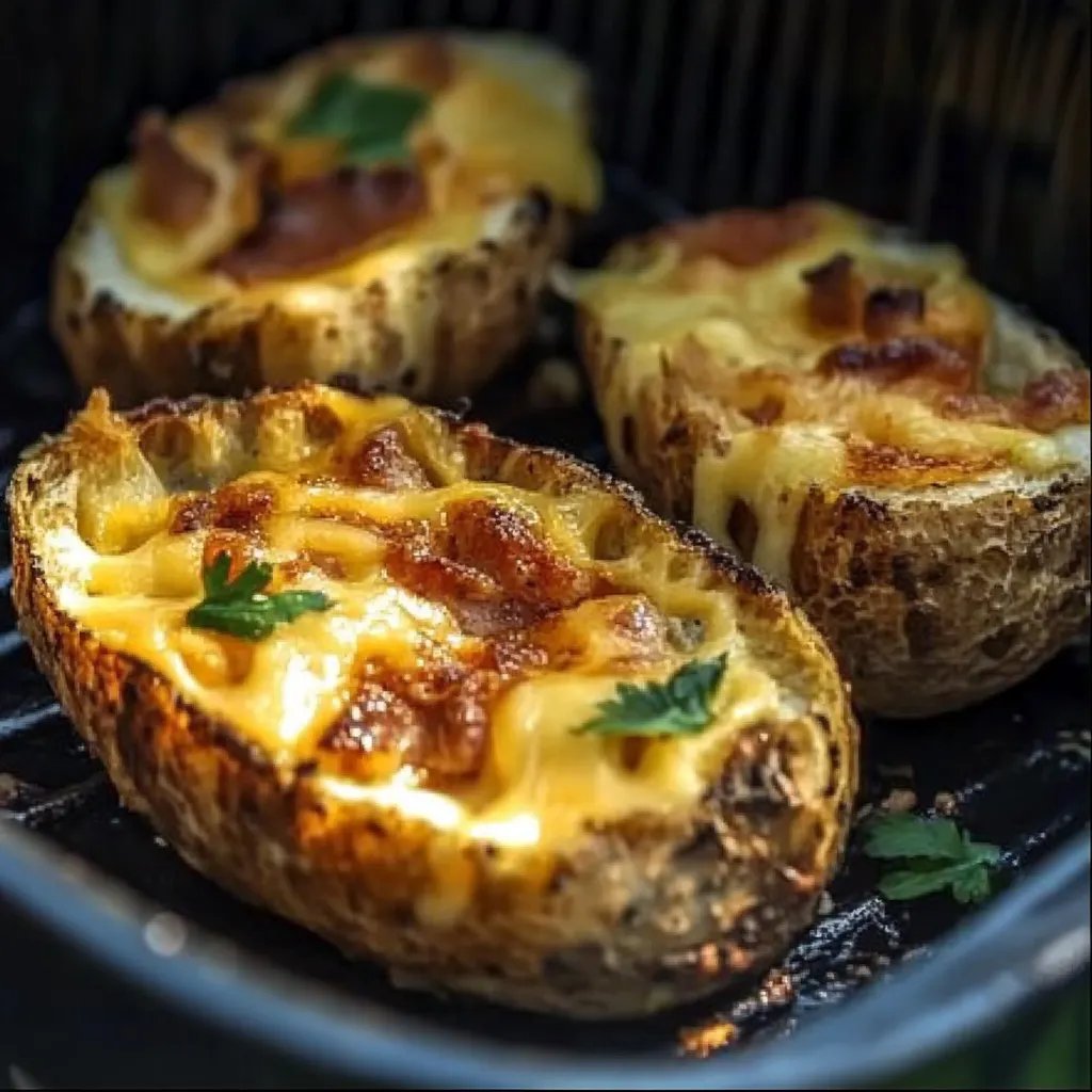 Gebackene Käse-Kartoffeln