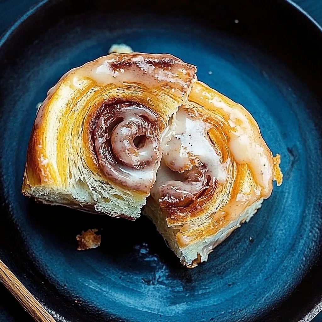 Zimtschnecken mit Frischkäse-Glasur