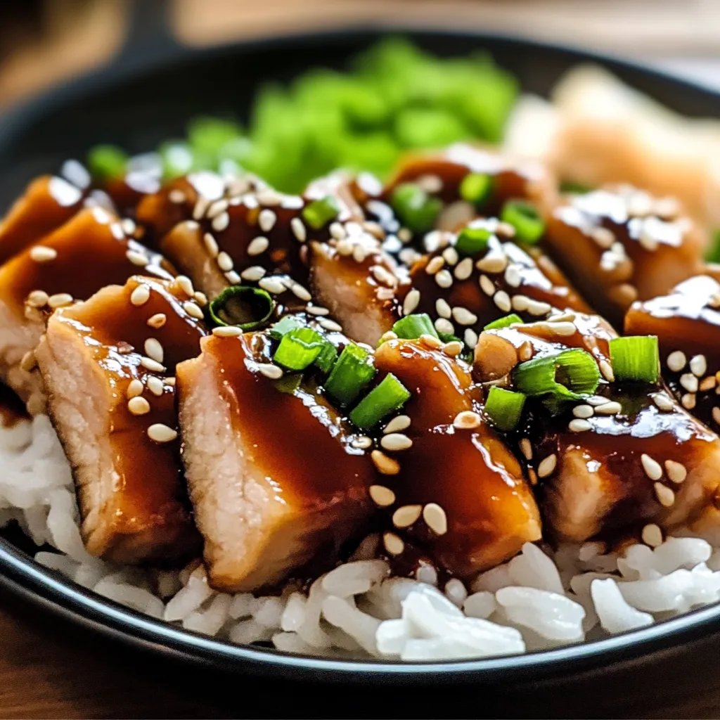 Teriyaki-Hähnchen