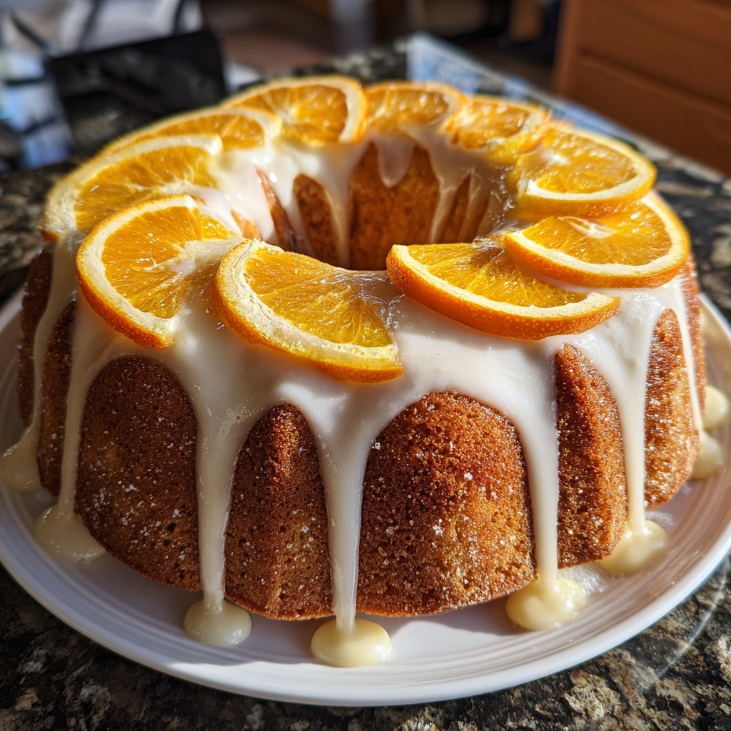 Karottenkuchen Mit Orangen