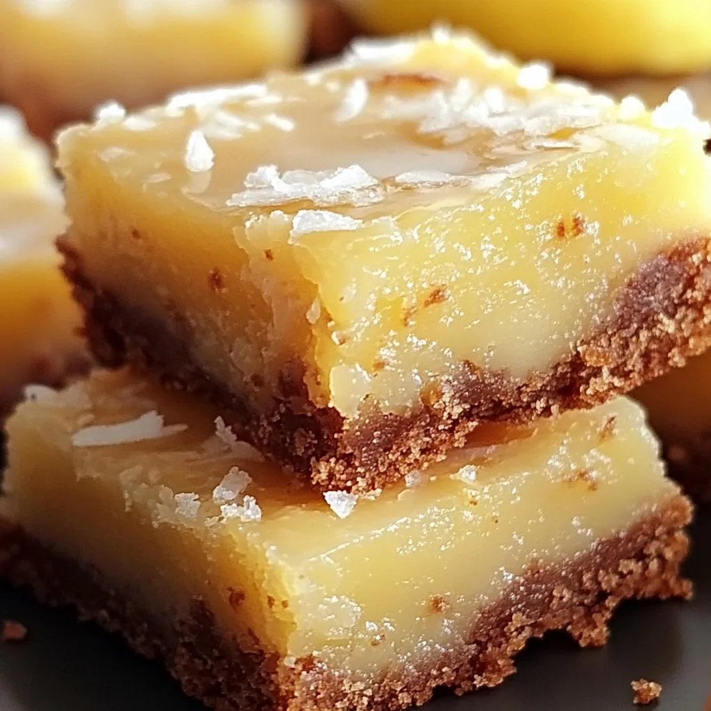 Lemon Brownie Bars